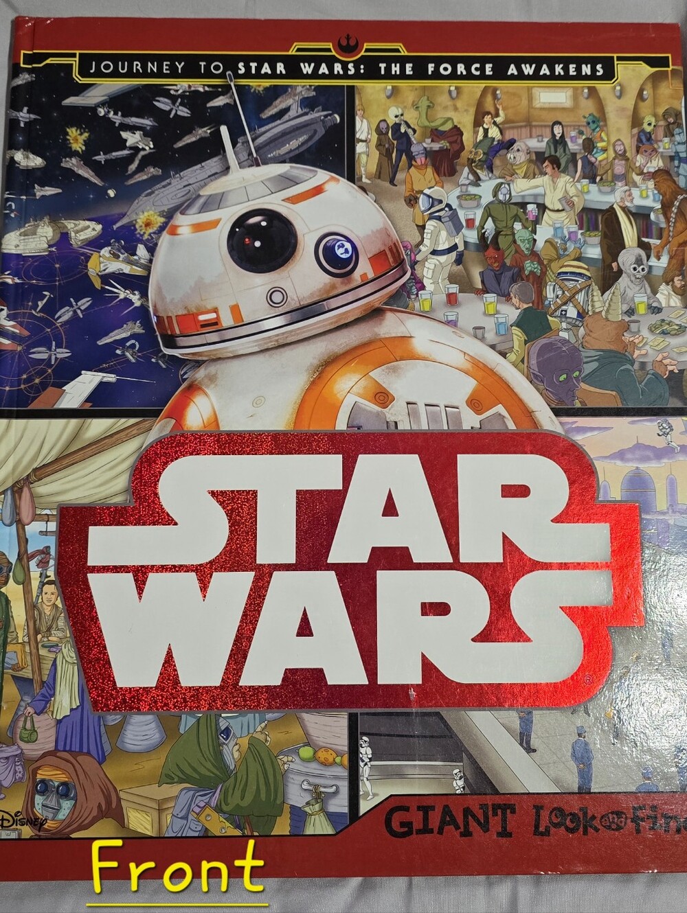 Star Wars Journey to Star Wars The Force Awakens Look Find Hardback Book